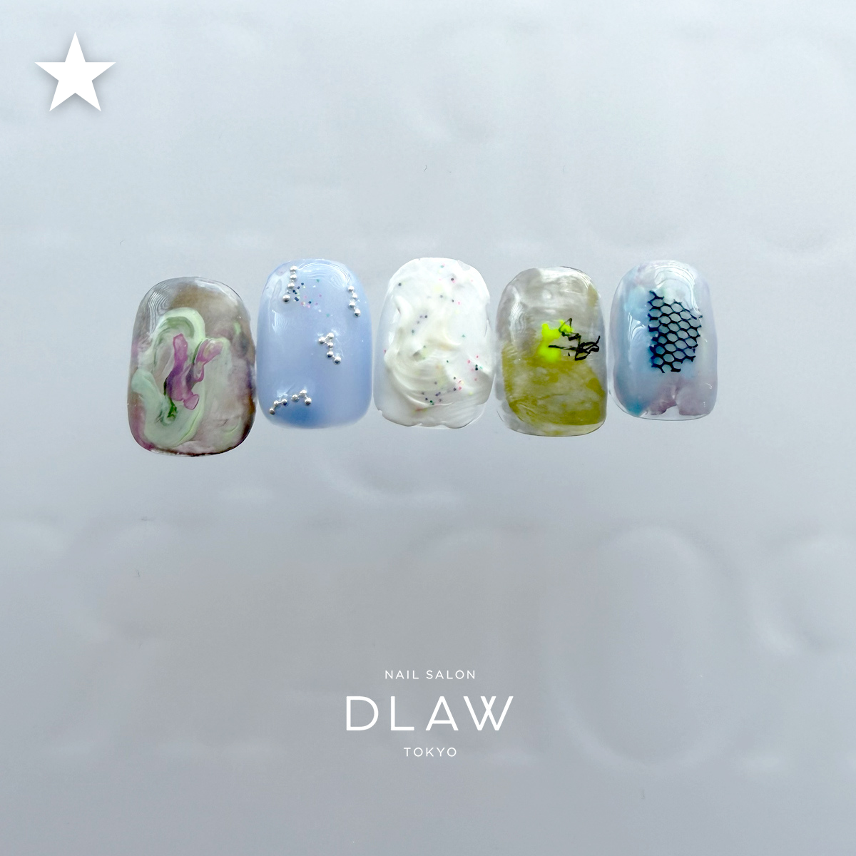 DLAW nail【ドロウ ネイル】原宿・表参道にある、有名タレント・モデル